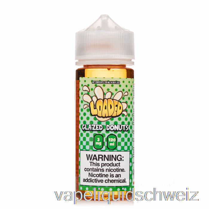 Glasierter Donut – Geladenes E-Liquid – Rücksichtslos – 120 Ml 0 Mg Vape Schweiz